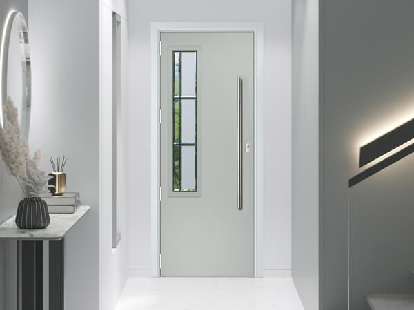 Sakura Agate Grey Graphite Contemporary Forte Door