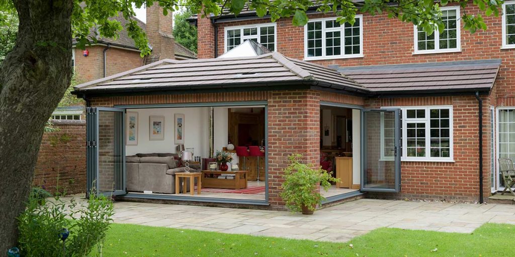 Home Extension with Bi-Folding Doors