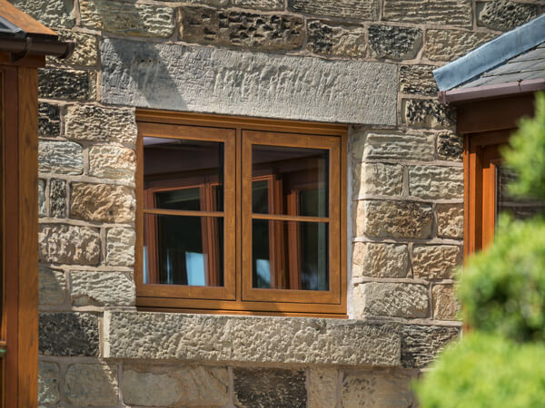 Oak Envisage Flush Windows